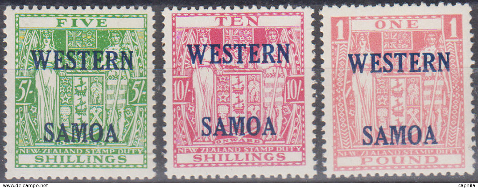 SAMOA ** - 160A/C - Cote : 80 € - Samoa