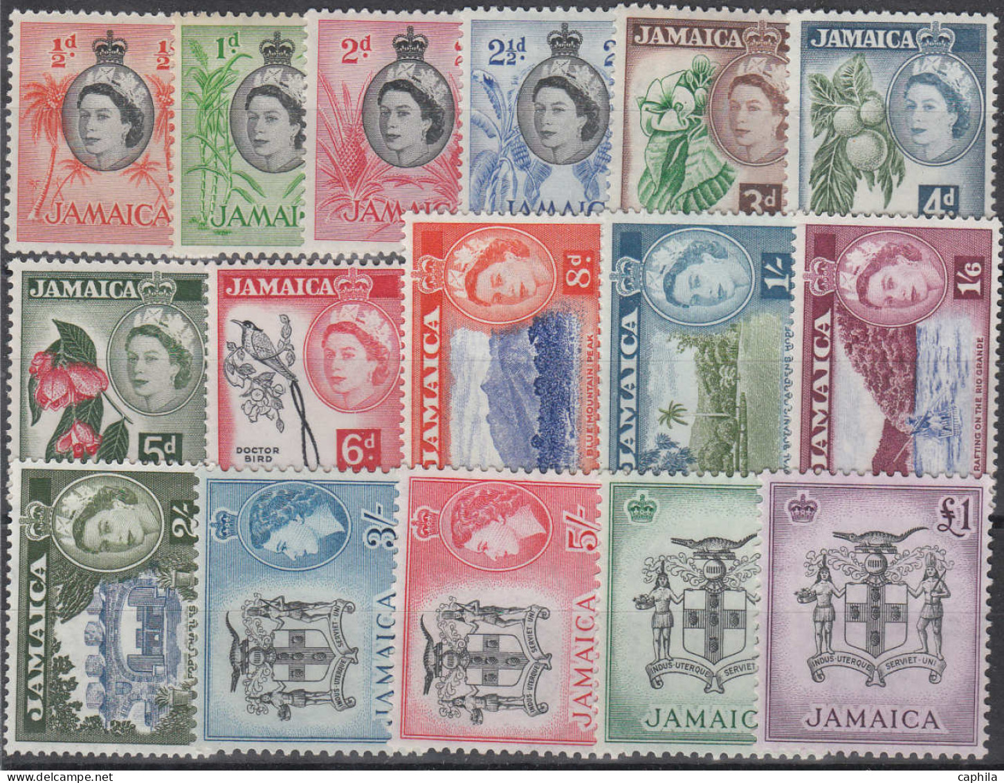 JAMAIQUE ** - 166/181 - Cote : 75 € - Jamaica (1962-...)