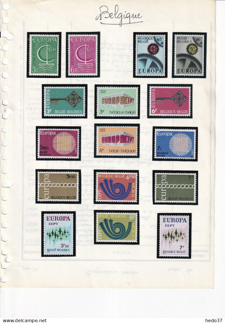 Europa 1959/2001 - Belgique - Neuf ** Sans Charnière - TB - 1959