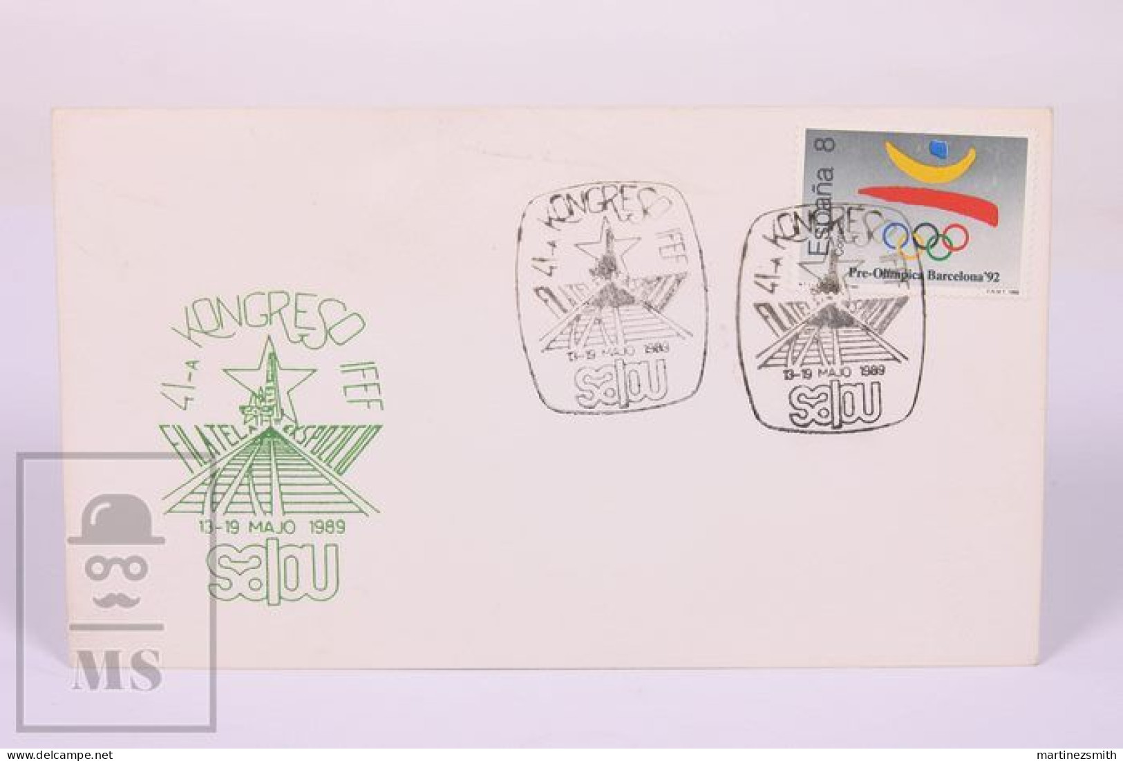 Topical Cancellation & Envelope May 1983 - 41st Esperanto Philatelic Exposition Salou - 16,6 X 9,5 Cm - Esperanto