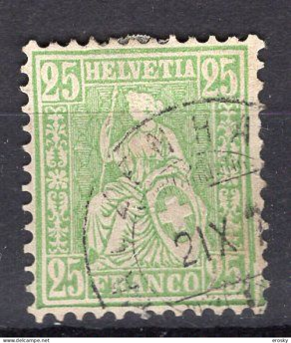 T1656 - SUISSE SWITZERLAND Yv N°45 - Used Stamps