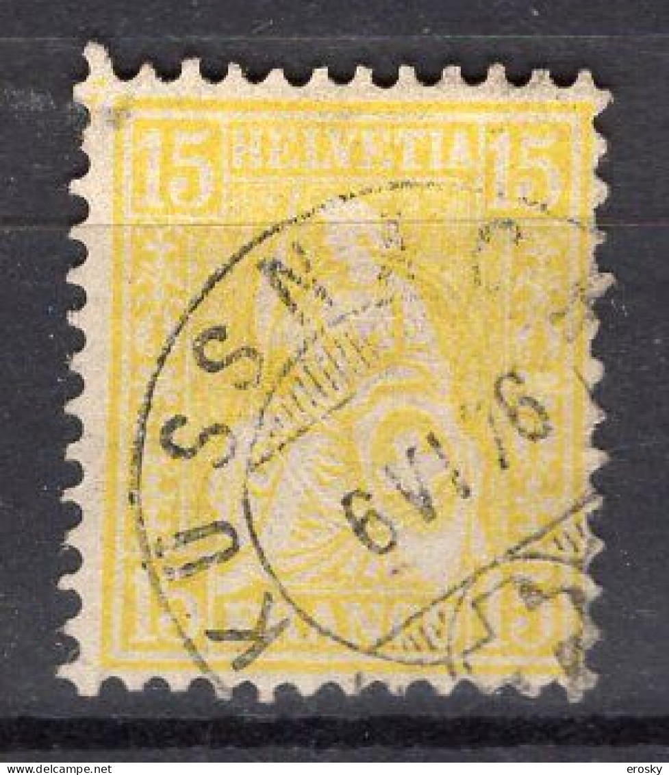 T1660 - SUISSE SWITZERLAND Yv N°51 - Used Stamps