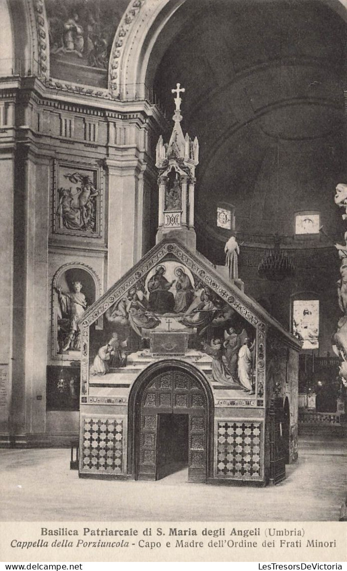 ITALIE - Umbria - Basilica Patriarcale Di S Maria Degli Angeli - Cappella Della Porziuncola - Carte Postale Ancienne - Sonstige & Ohne Zuordnung