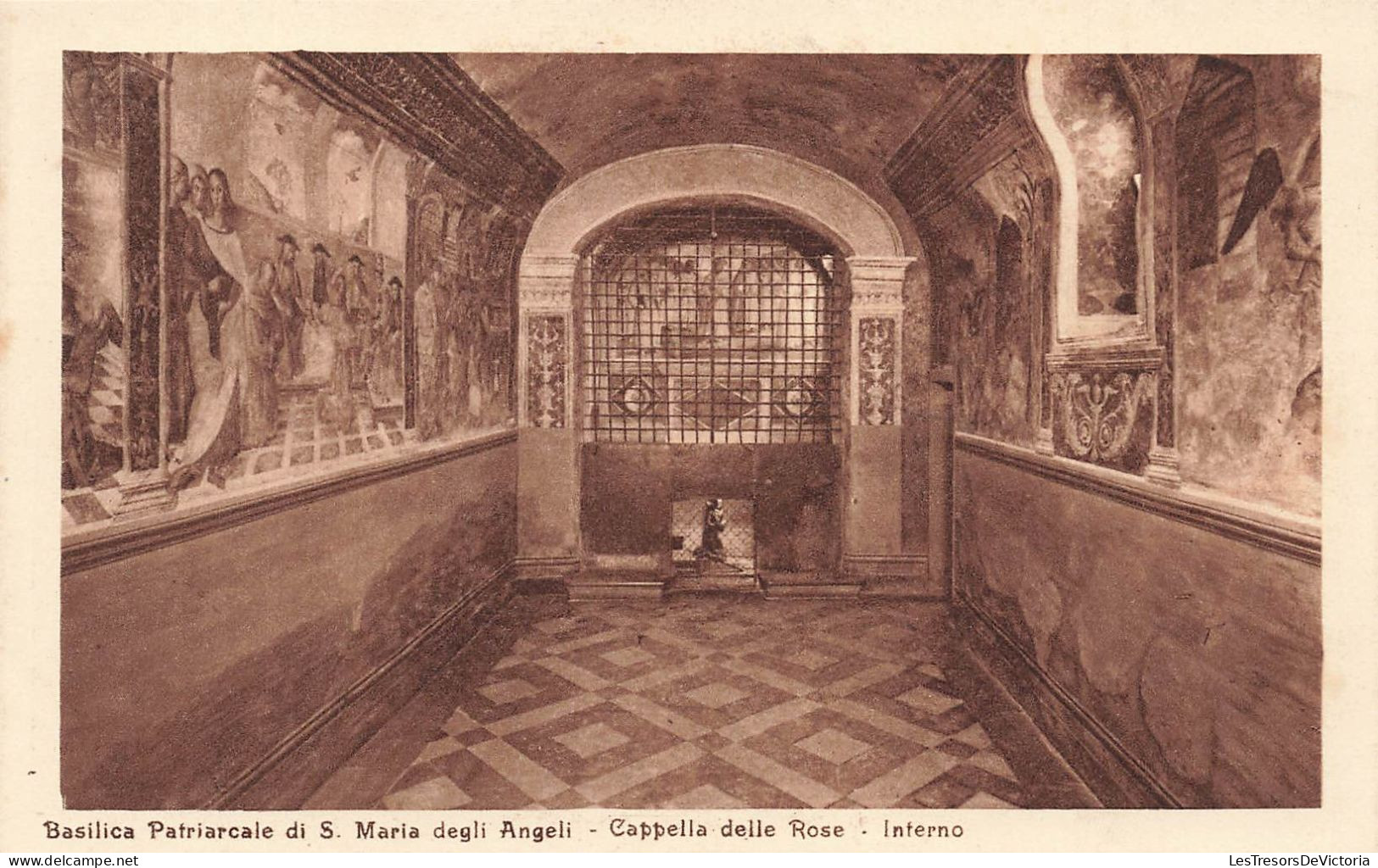 ITALIE - Umbria - Basilica Patriarcale Di S Maria Angeli - Capella Delle Rose - Interno - Carte Postale Ancienne - Other & Unclassified