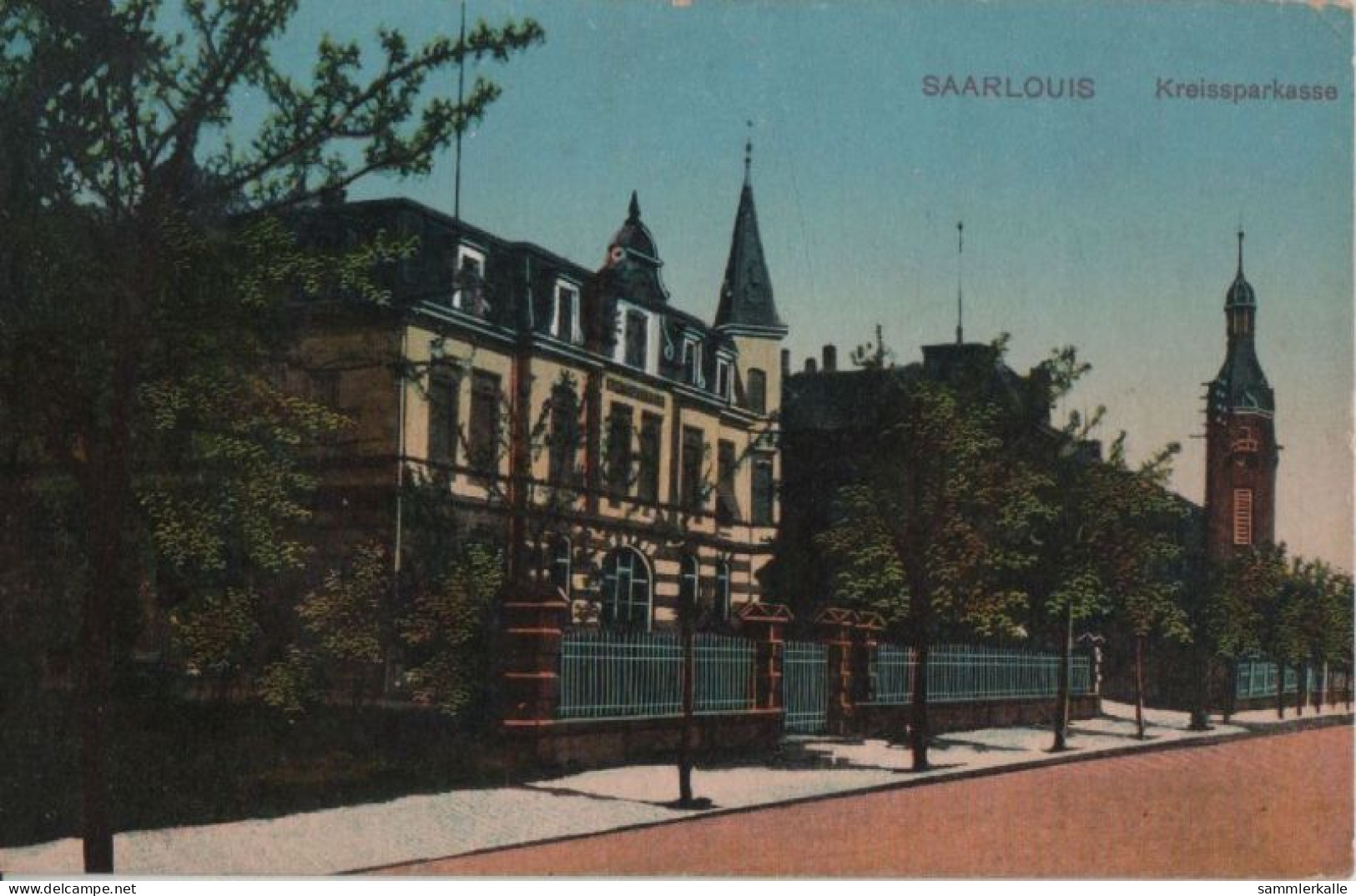 37953 - Saarlouis - Kreissparkasse - 1919 - Kreis Saarlouis