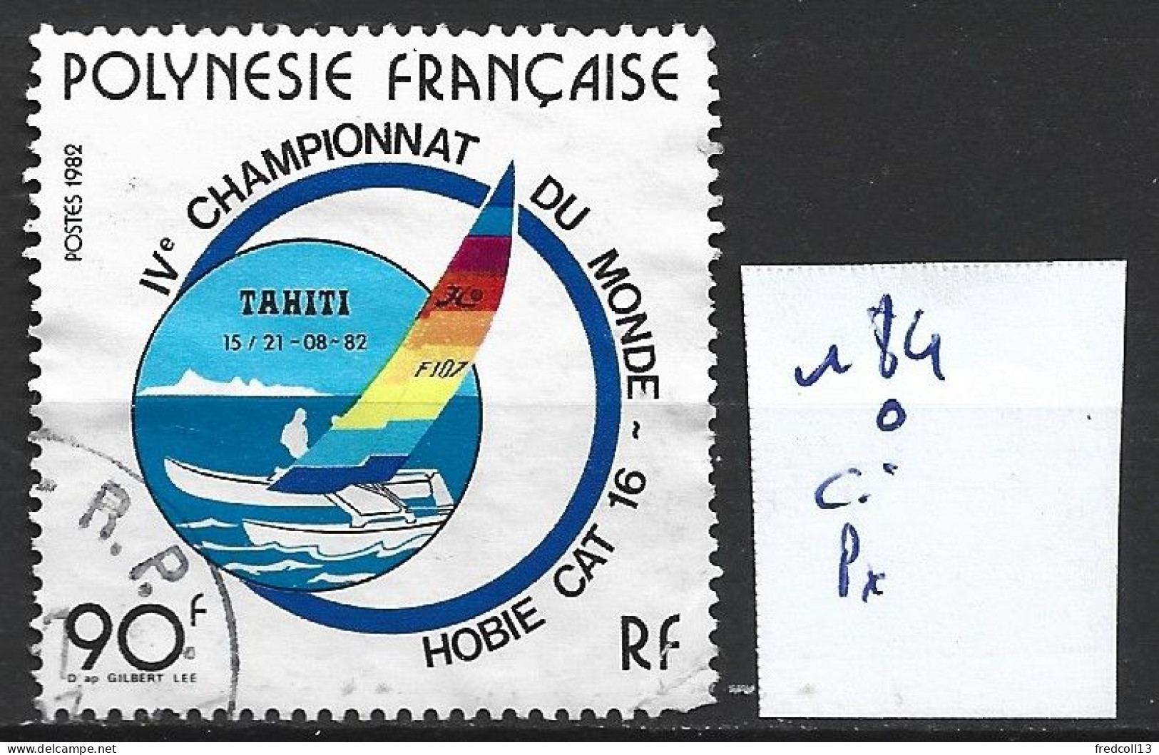 POLYNESIE FRANCAISE 184 Oblitéré Côte 2.40 € - Used Stamps