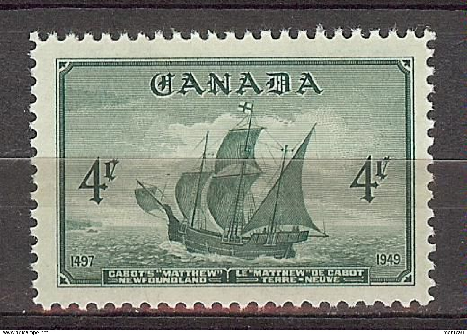 Canada 1949. Terranova . Sc=282 (**) - Ungebraucht