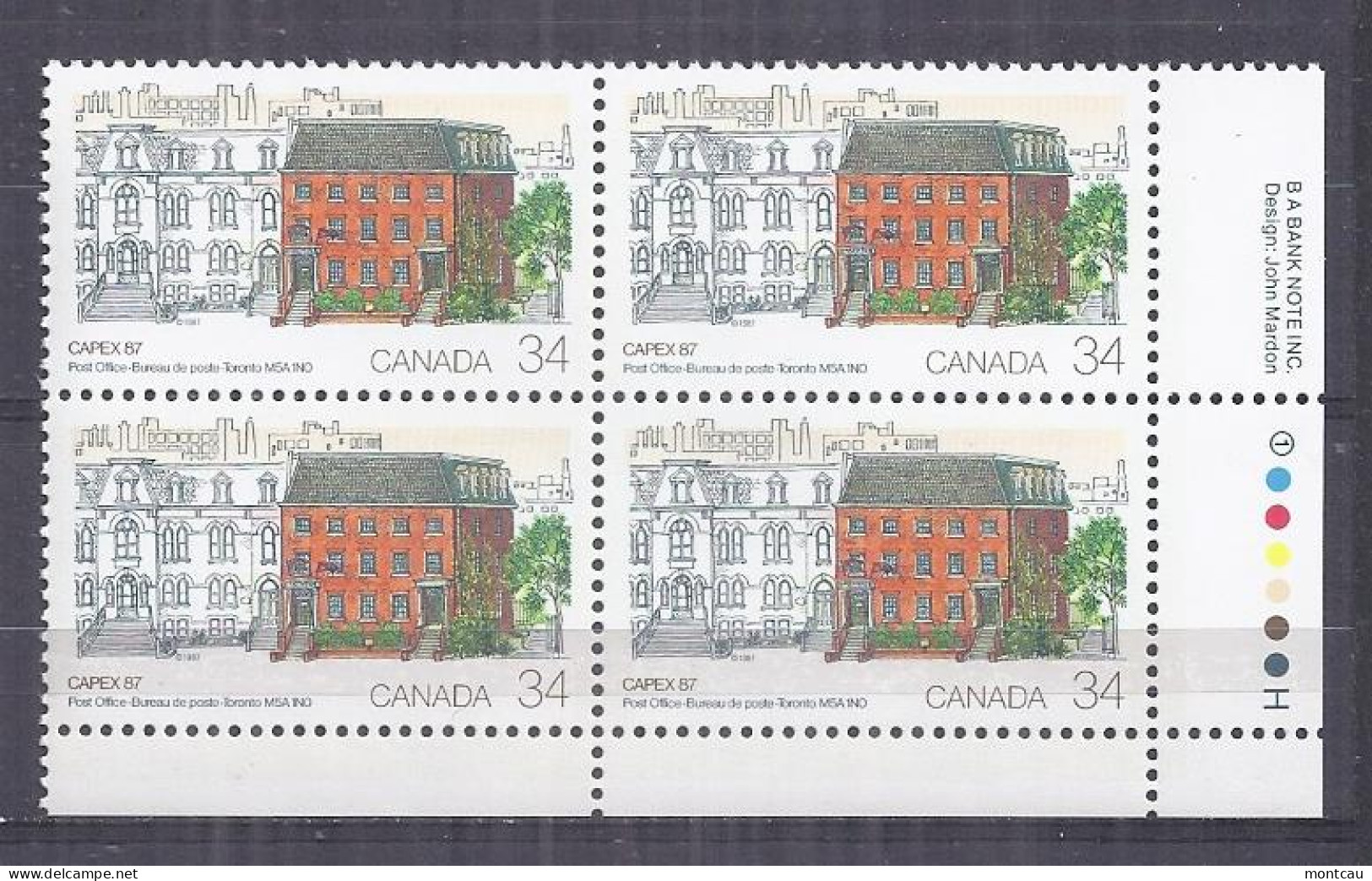 Canada 1987. Capex 87 . Sc=1122 (**) - Unused Stamps