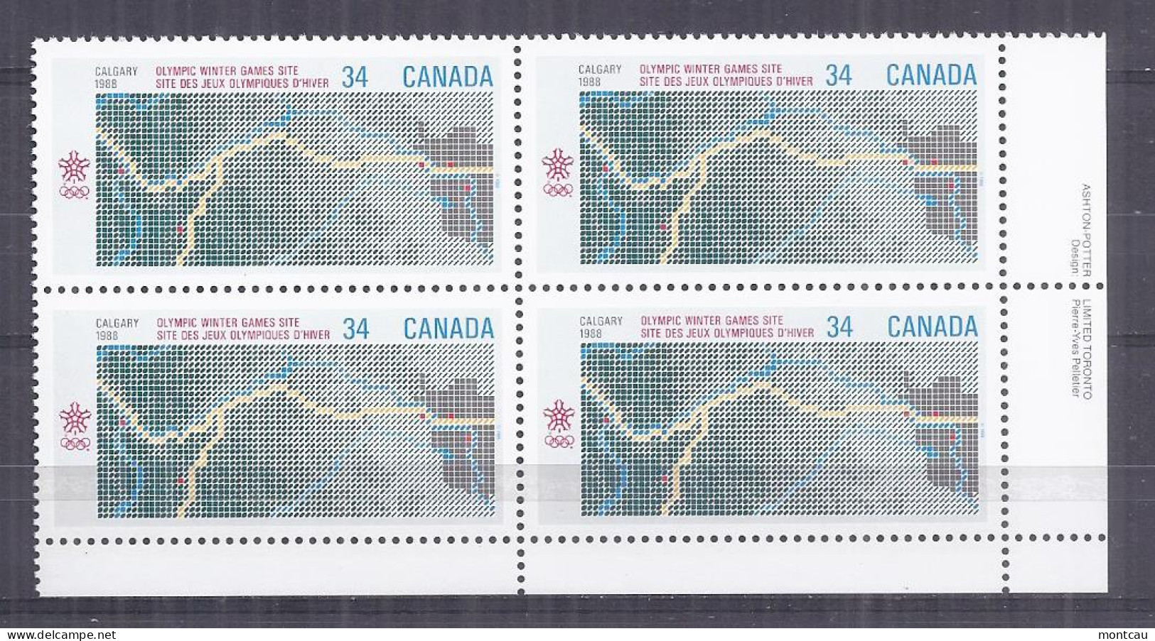 Canada 1986. Calgary . Sc=1077 (**) - Unused Stamps