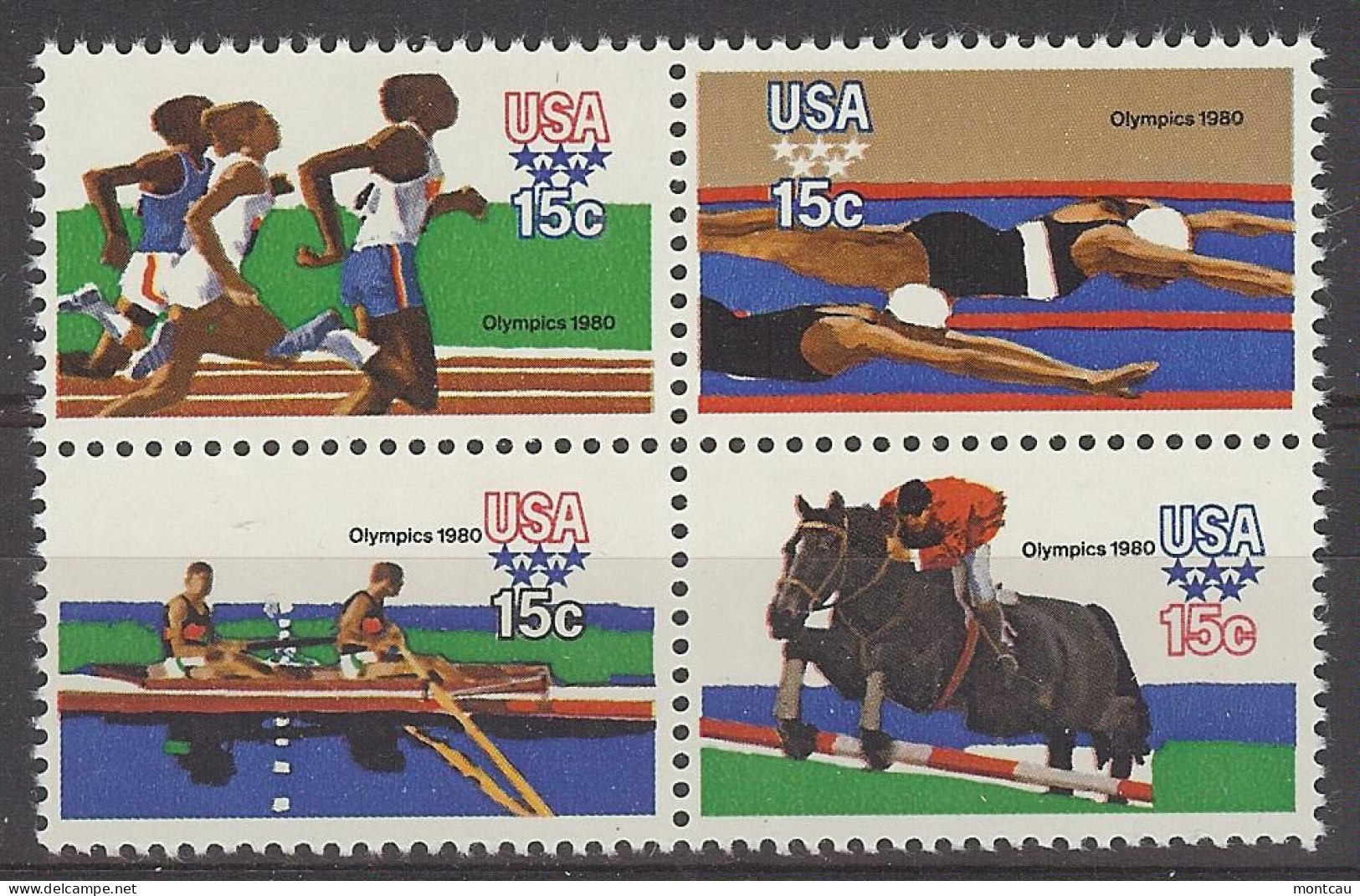 USA 1979.  Olympics Moscow Sn 1794a  (**) - Unused Stamps