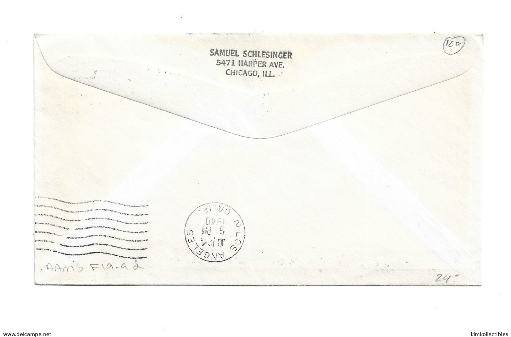 NEW ZEALAND - 1940 AIRMAIL COVER TO USA VIA NEW CALEDONIA - SLOGAN MACHINE CANCEL - Covers & Documents