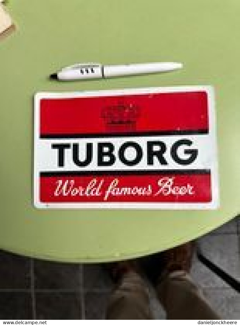 Tuborg Sticker World Famous Beer - Alkohol