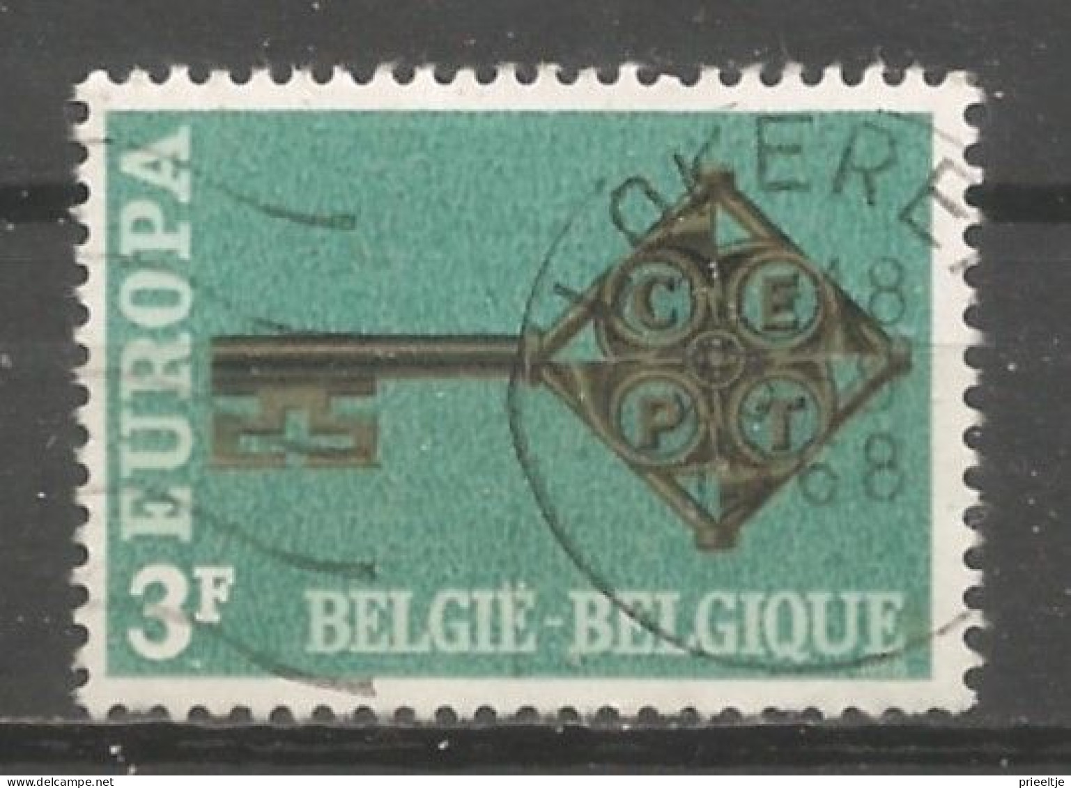 Belgie 1967 Europa C.E.P.T. Sleutel OCB 1452 (0) - Gebraucht