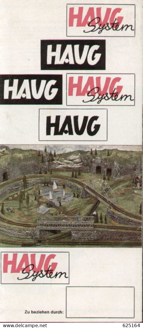 Catalogue HAUGH SYSTEM 1965 HO - Zubehör - Folder - Deutsch
