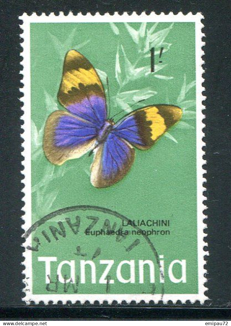 TANZANIE- Y&T N°42- Oblitéré (papillon) - Tansania (1964-...)