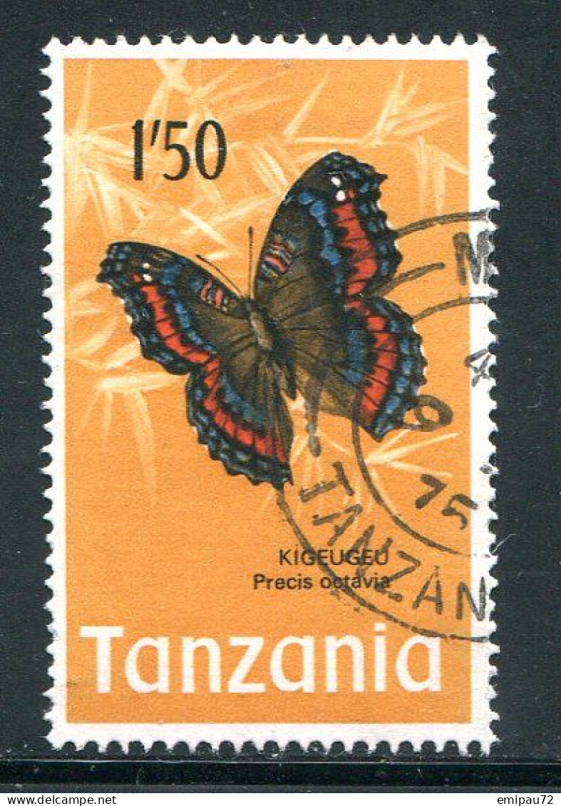 TANZANIE- Y&T N°43- Oblitéré (papillon) - Tanzania (1964-...)