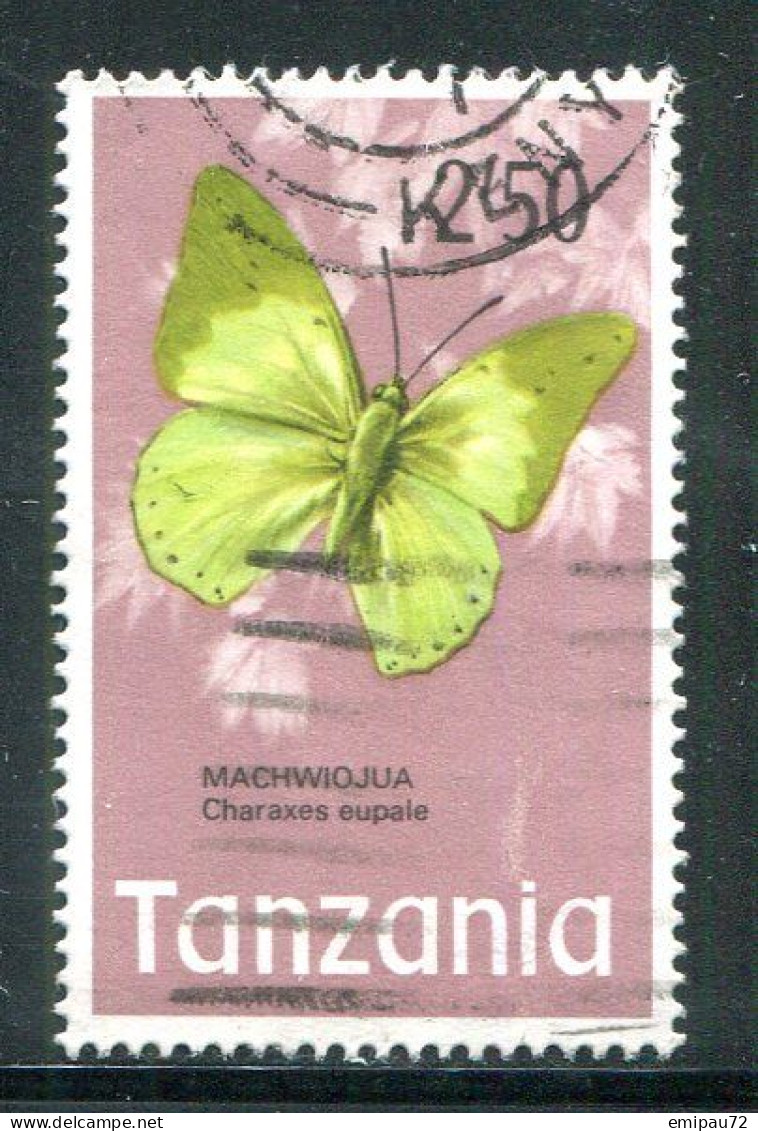 TANZANIE- Y&T N°44- Oblitéré (papillon) - Tanzania (1964-...)