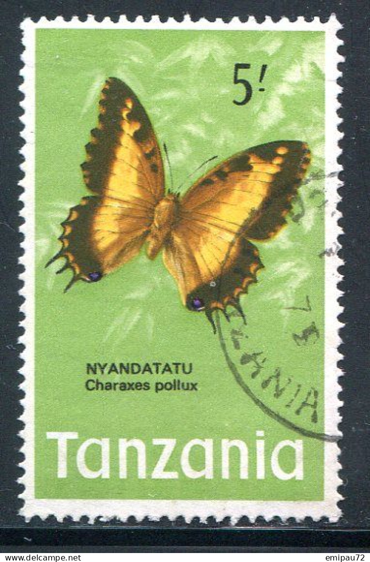 TANZANIE- Y&T N°45- Oblitéré (papillon) - Tanzania (1964-...)