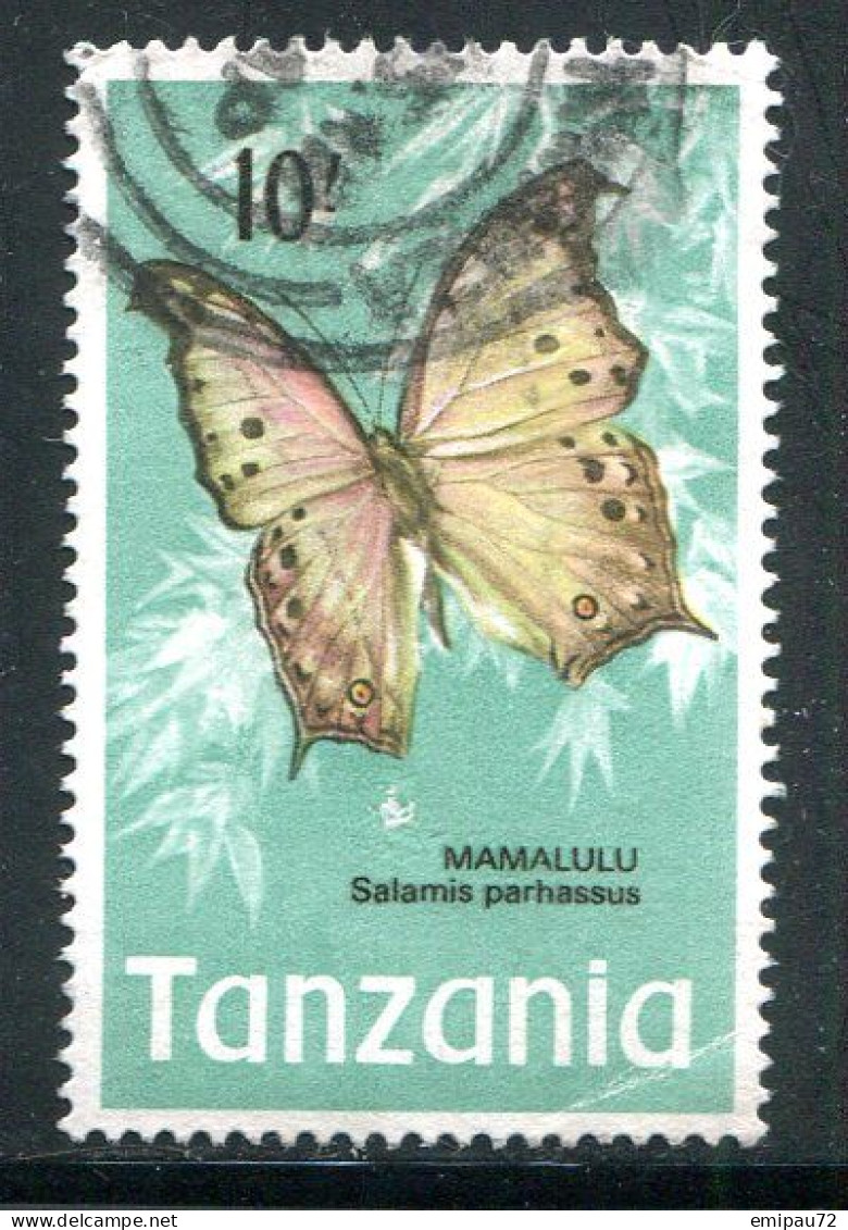 TANZANIE- Y&T N°46- Oblitéré (papillon) - Tanzania (1964-...)