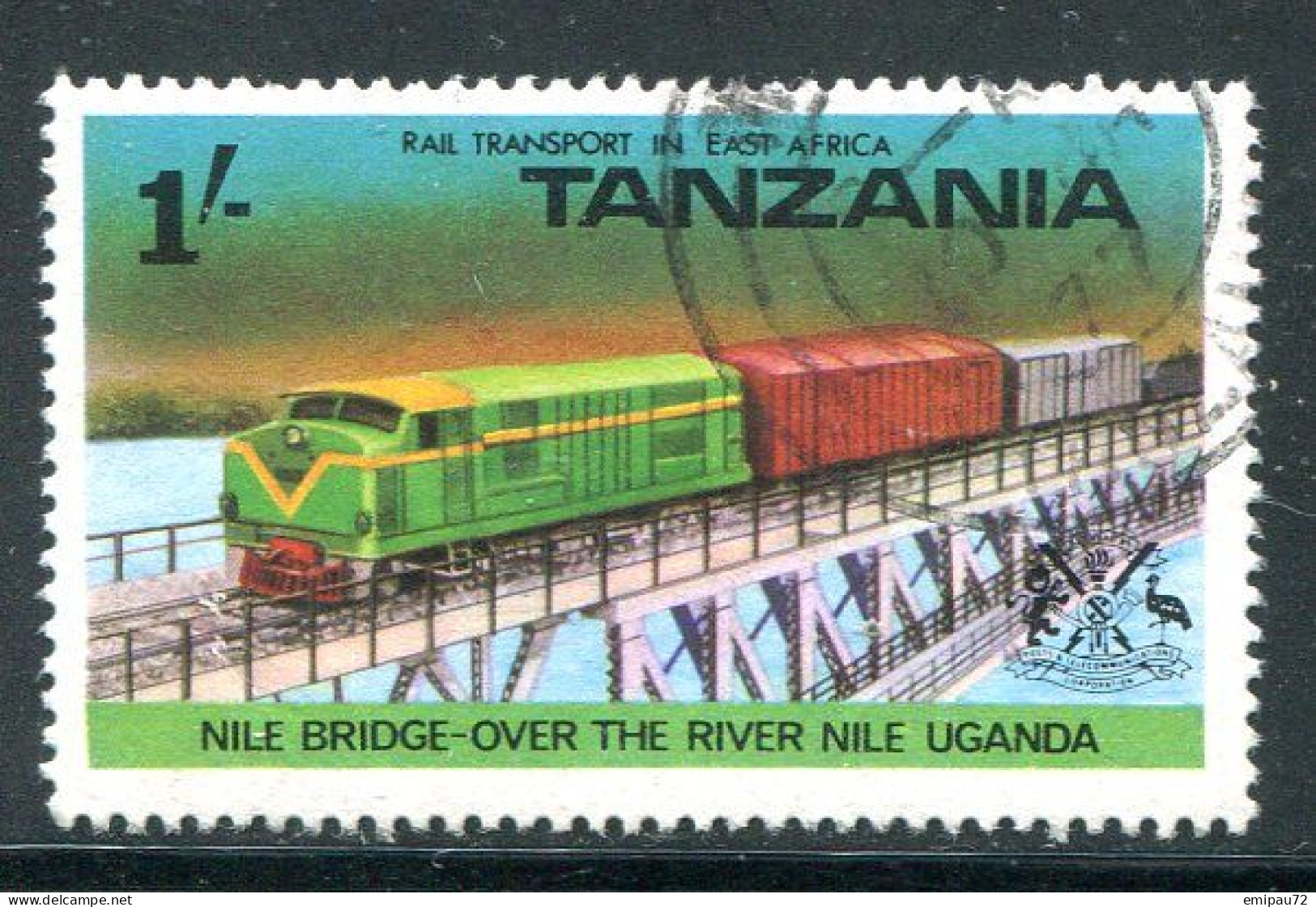 TANZANIE- Y&T N°57- Oblitéré (train) - Tanzania (1964-...)