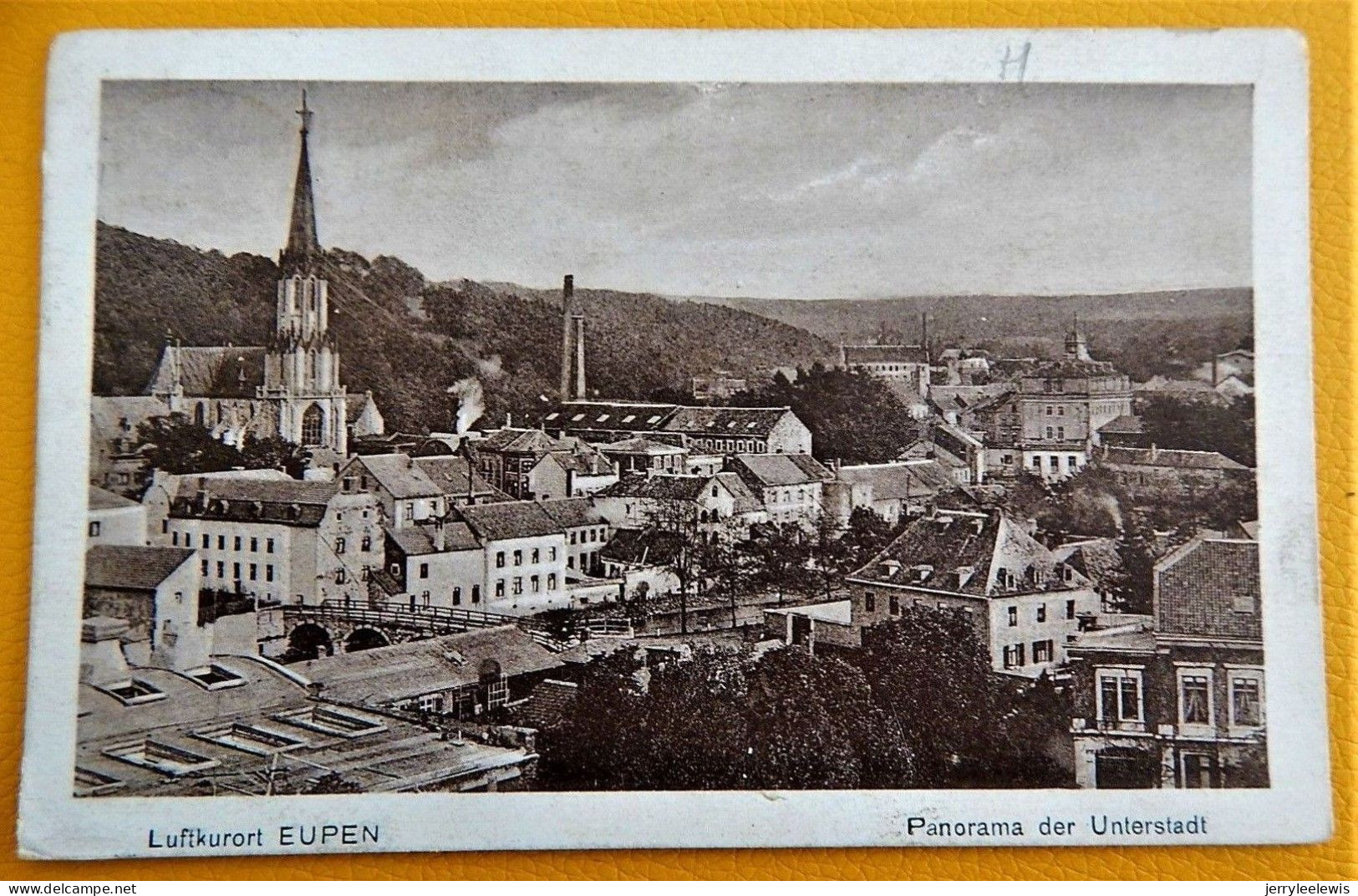 EUPEN  -  Panorama Der Unterstadt - Eupen