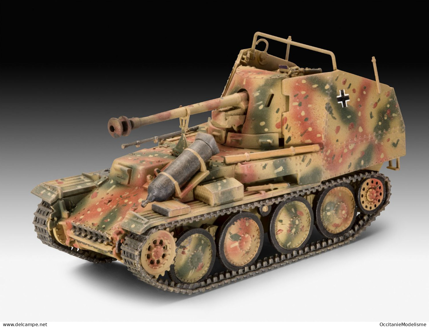 Revell - Char Sd.Kfz. 138 MARDER III Ausf. M Maquette Militaire Kit Plastique Réf. 03316 Neuf 1/72 - Véhicules Militaires