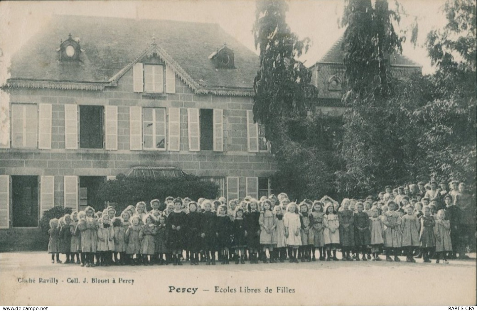 50 PERCY - Ecoles Libres De Filles - BELLE - Sonstige & Ohne Zuordnung