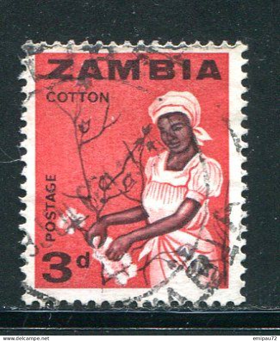 ZAMBIE- Y&T N°7- Oblitéré - Zambia (1965-...)