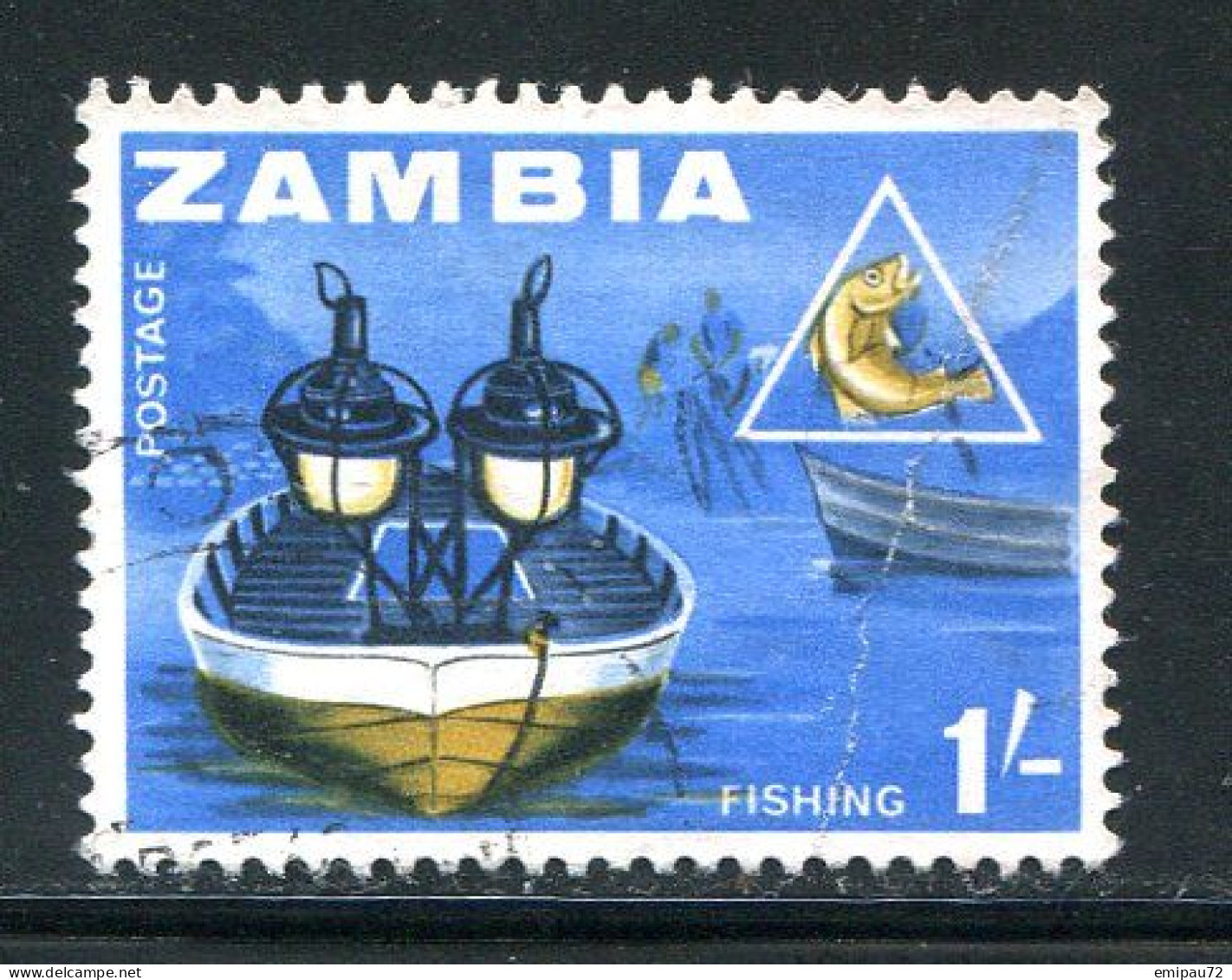 ZAMBIE- Y&T N°11- Oblitéré - Zambia (1965-...)