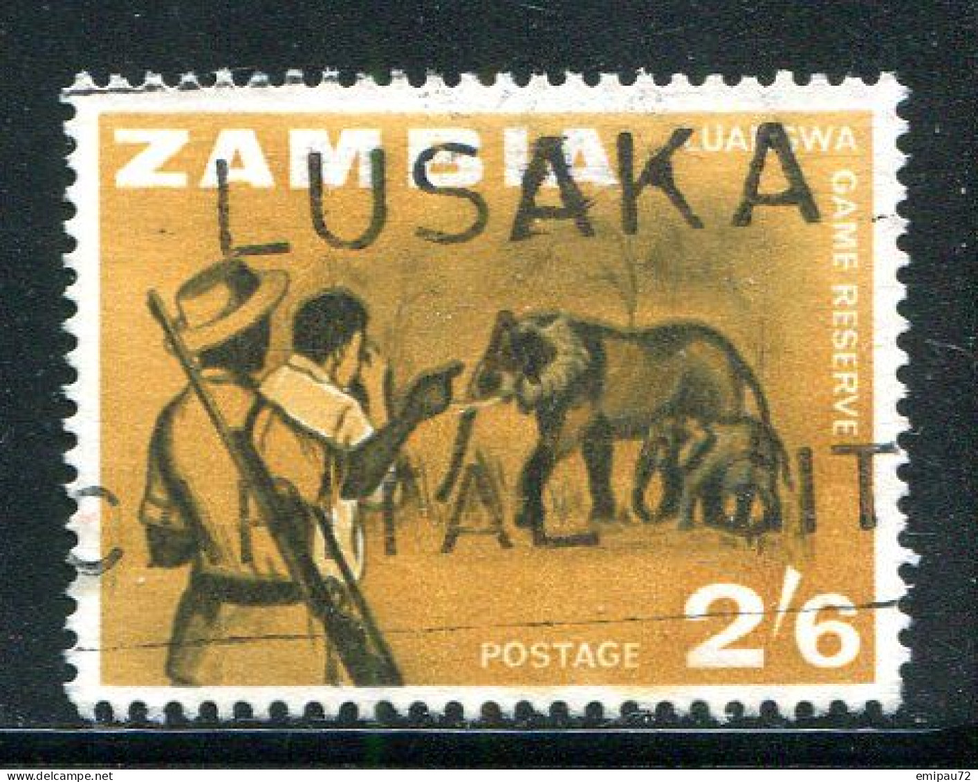 ZAMBIE- Y&T N°14- Oblitéré - Zambia (1965-...)