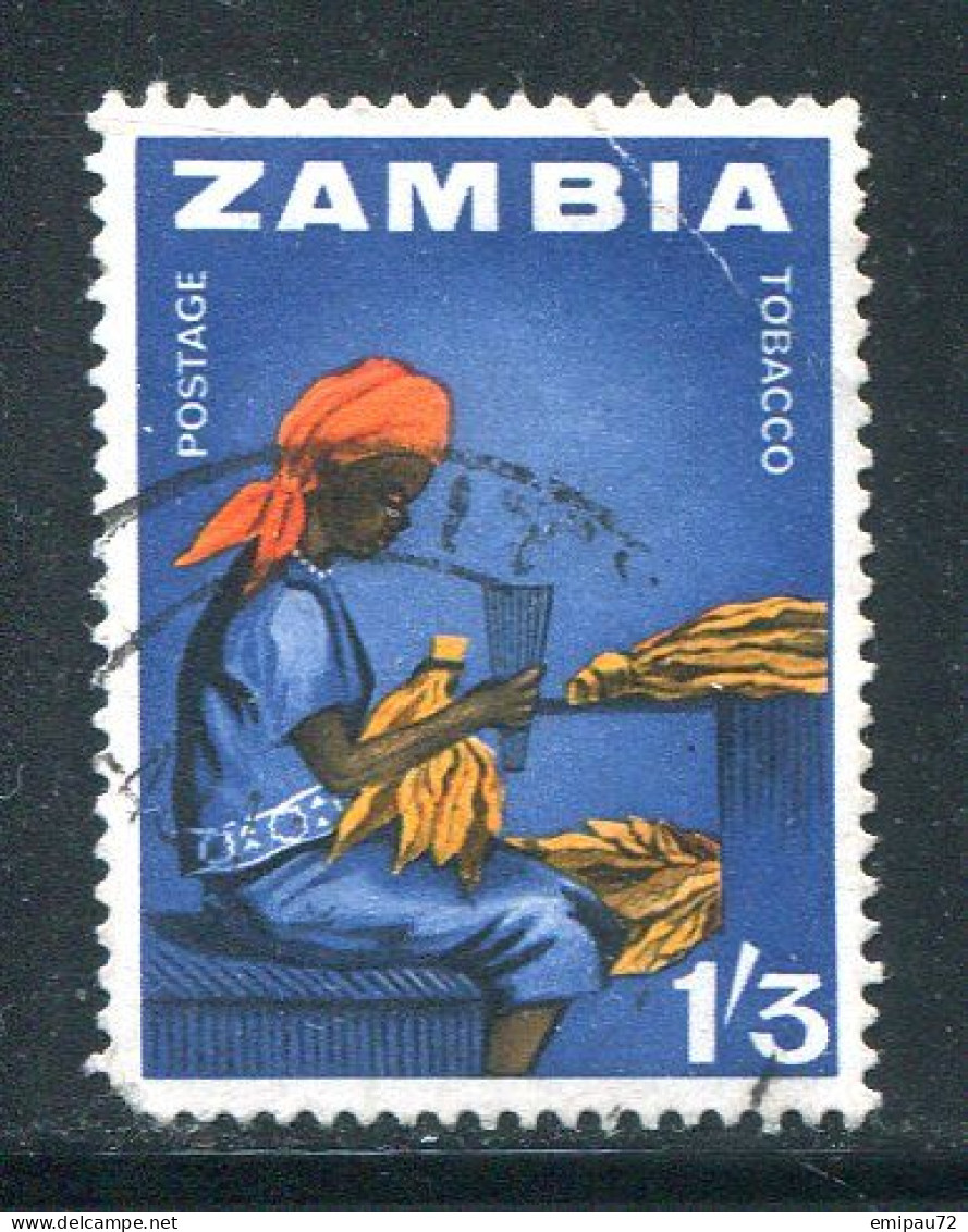 ZAMBIE- Y&T N°12- Oblitéré - Zambia (1965-...)