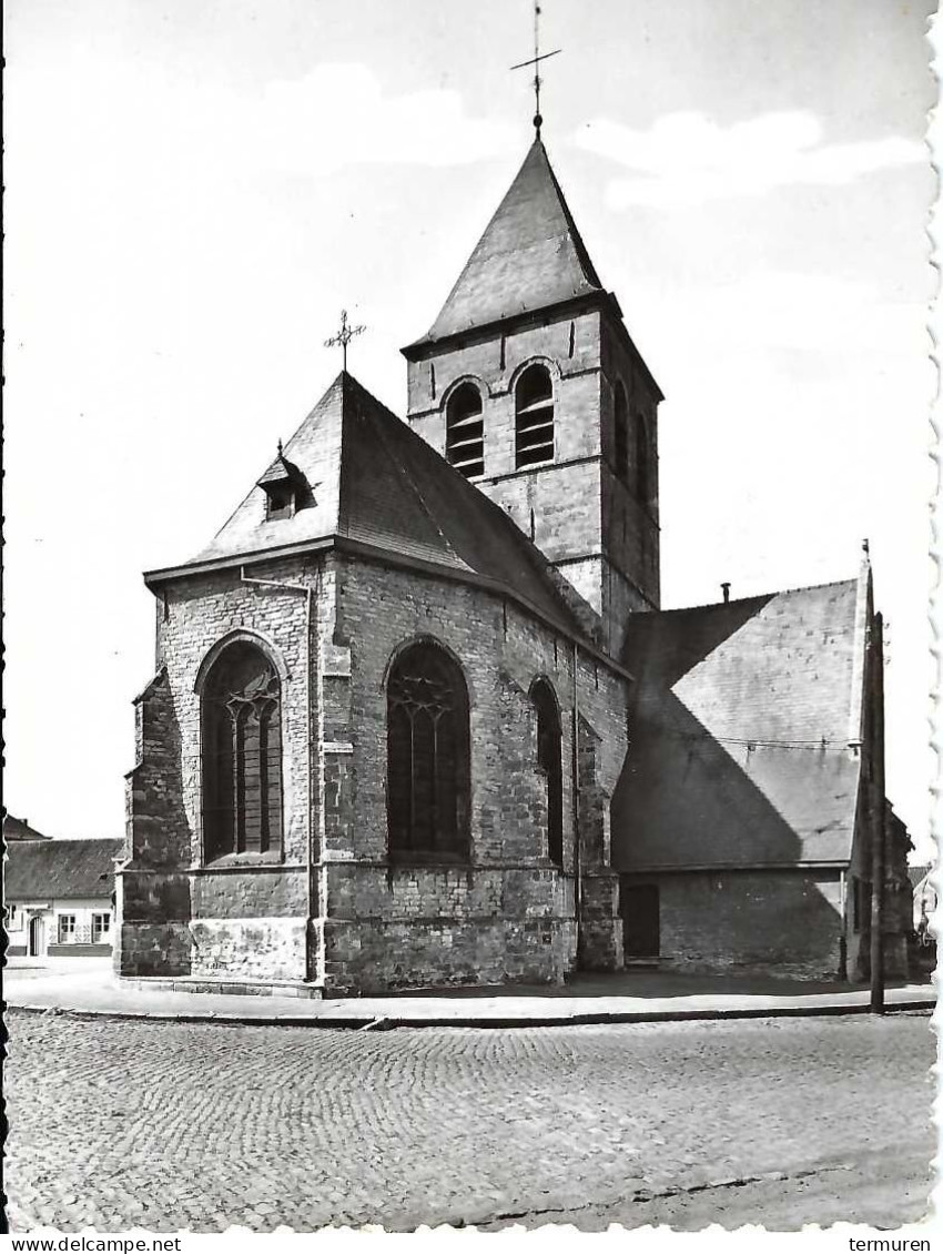 Wieze : Kerk , Achterzijde , Uitgave Simonne De Wolf - Lebbeke