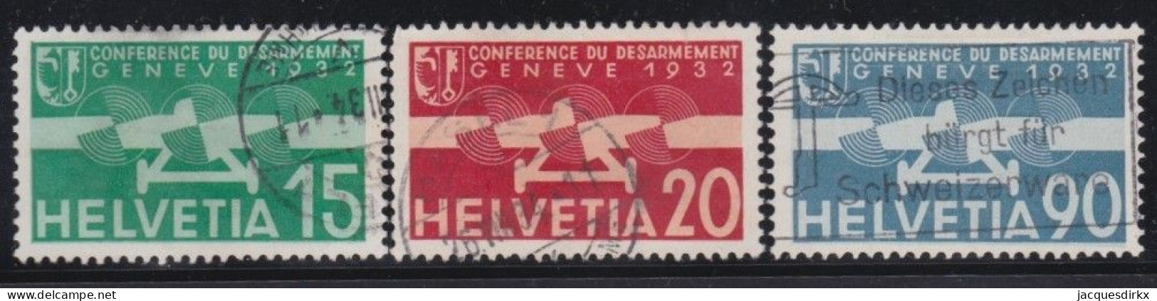 Suisse   .  Yvert  .     PA  16/18     .        O        .    Oblitéré - Used Stamps