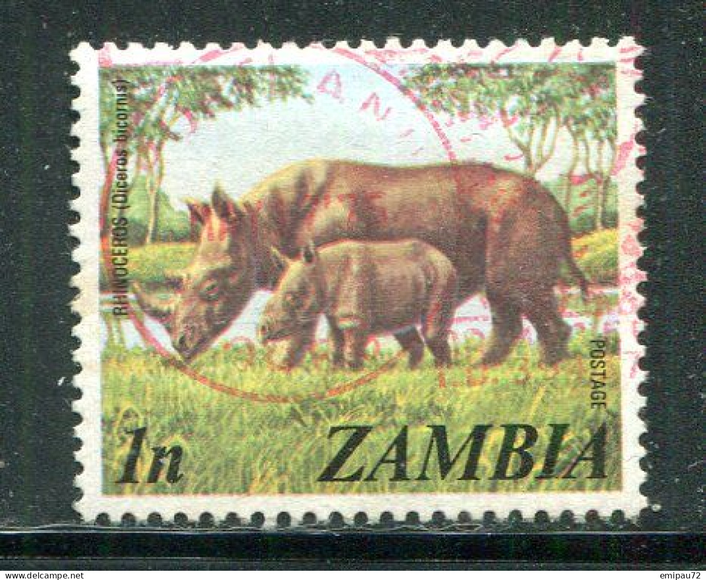 ZAMBIE- Y&T N°133- Oblitéré - Zambia (1965-...)