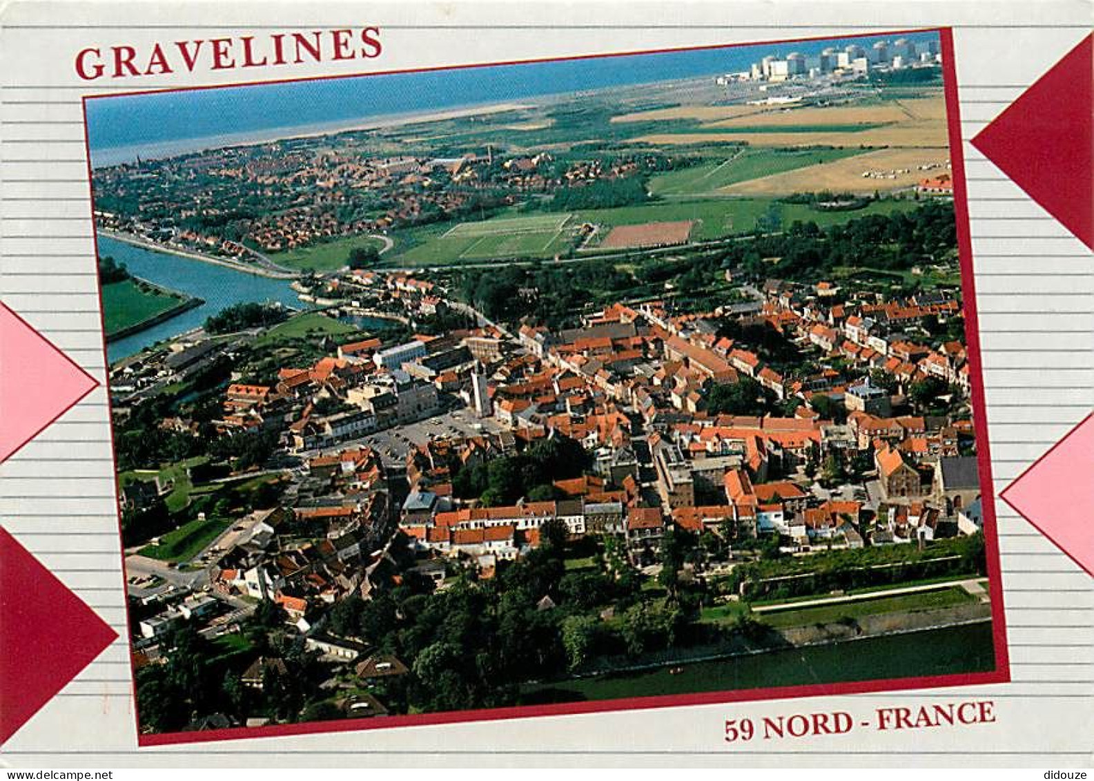 59 - Gravelines - Vue Générale Aérienne - CPM - Voir Scans Recto-Verso - Gravelines