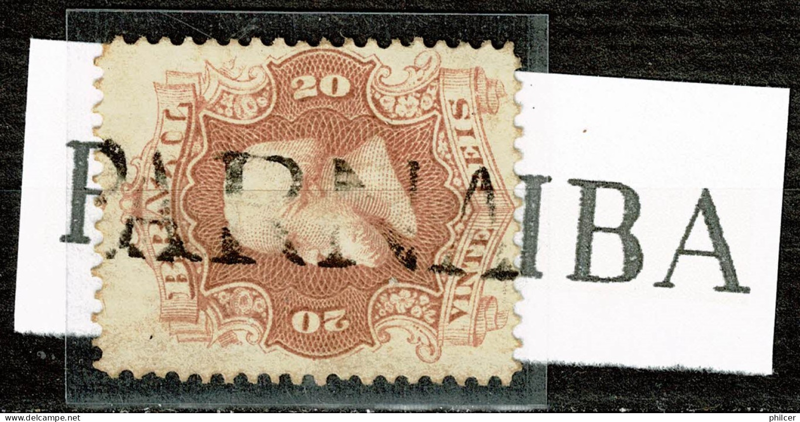 Brasil, 1866, # RHM 24, Used - Used Stamps