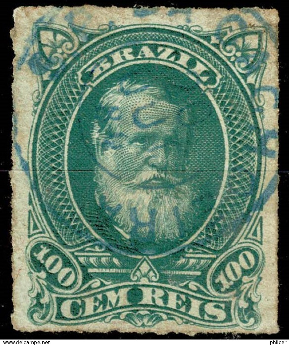 Brasil, 1877/8, # RHM 41, Est. Da Cachoeira, Used - Gebruikt