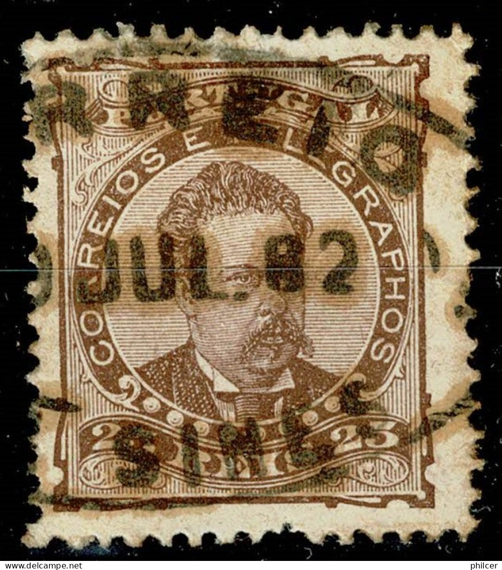 Portugal, 1882, # 57, Sines, Used - Oblitérés