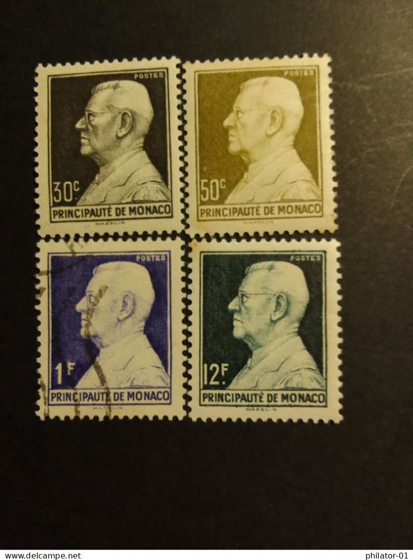 YT 310A, 311A, 312, 313C - Used Stamps