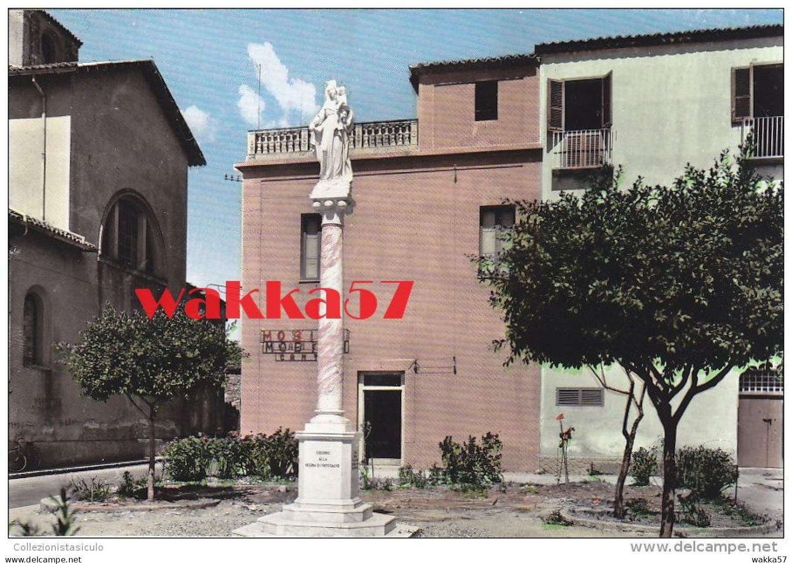 3-4133- Siderno Marina - Monumento A Maria SS. Di Porto Salvo - Reggio Calabria - F.g. Non Viaggiata - Reggio Calabria