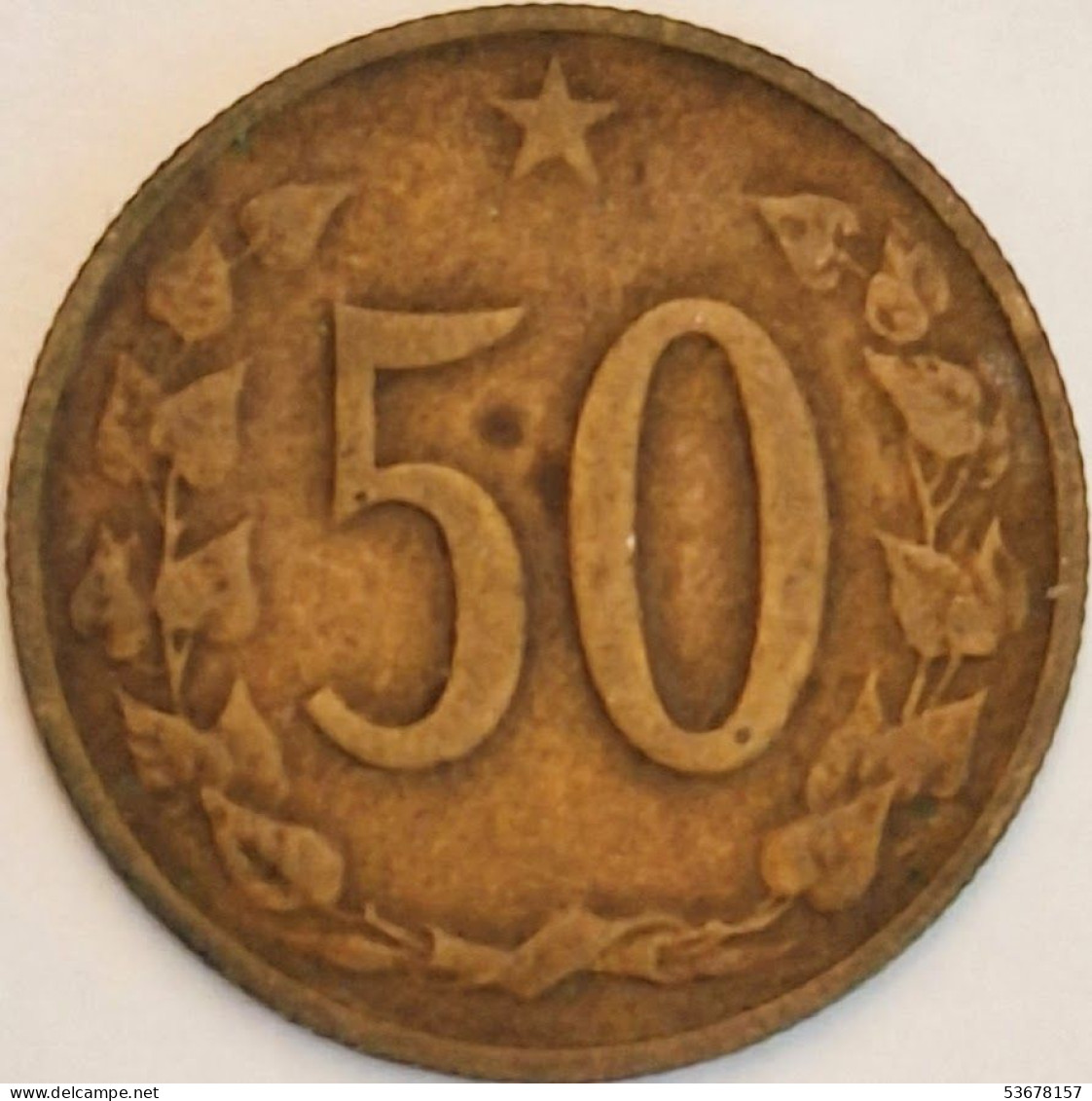 Czechoslovakia - 50 Haleru 1963, KM# 55.1 (#3698) - Czechoslovakia