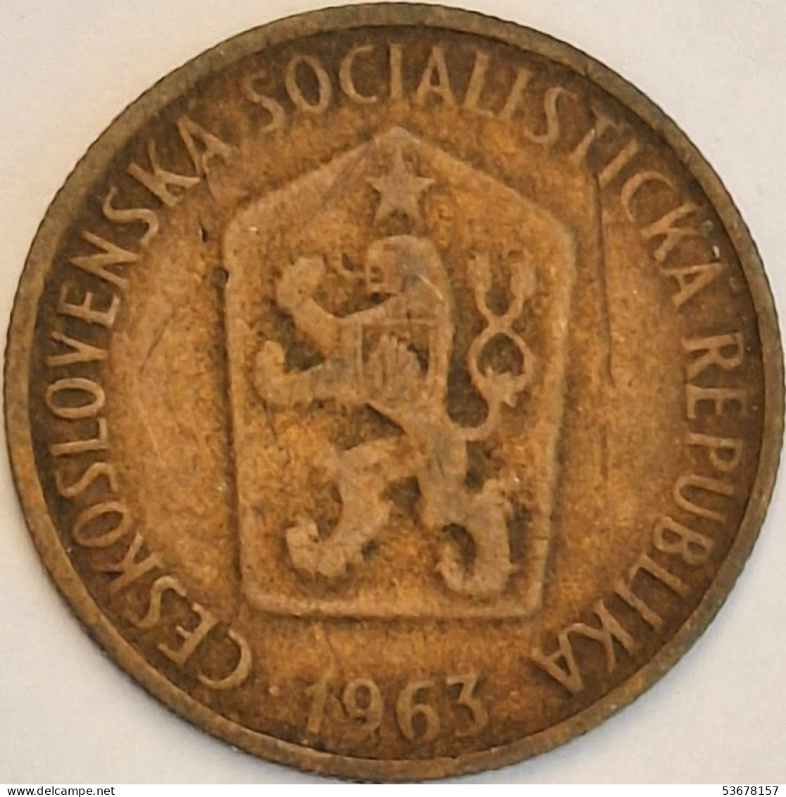 Czechoslovakia - 50 Haleru 1963, KM# 55.1 (#3698) - Checoslovaquia