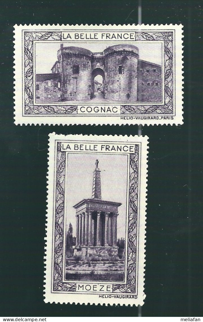 W483 - VIGNETTE BELLE FRANCE - MOEZE - COGNAC - Turismo (Viñetas)