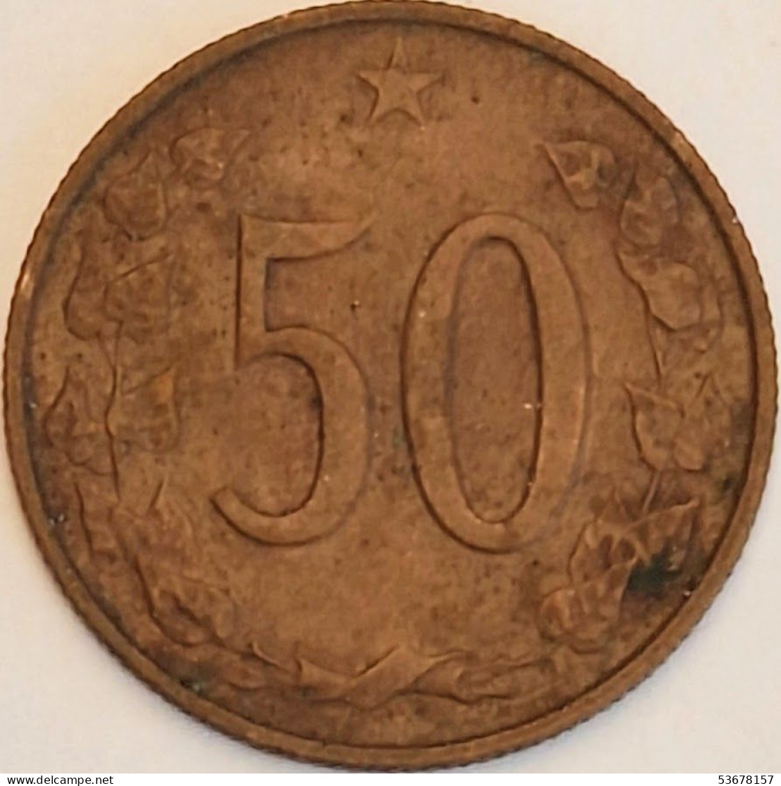 Czechoslovakia - 50 Haleru 1964, KM# 55.1 (#3699) - Czechoslovakia