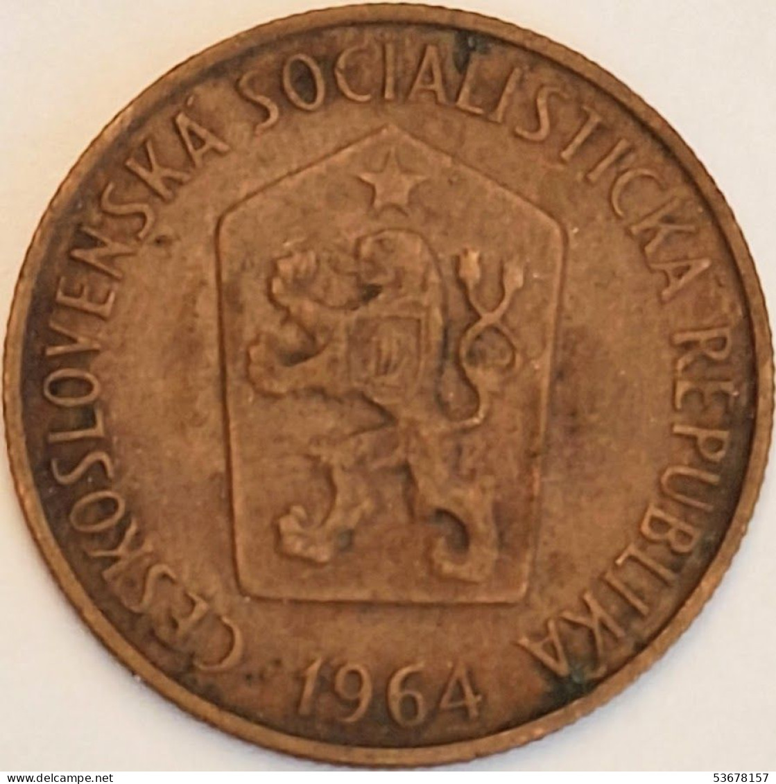 Czechoslovakia - 50 Haleru 1964, KM# 55.1 (#3699) - Czechoslovakia