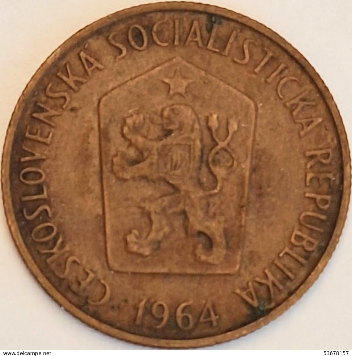 Czechoslovakia - 50 Haleru 1964, KM# 55.1 (#3699) - Tchécoslovaquie