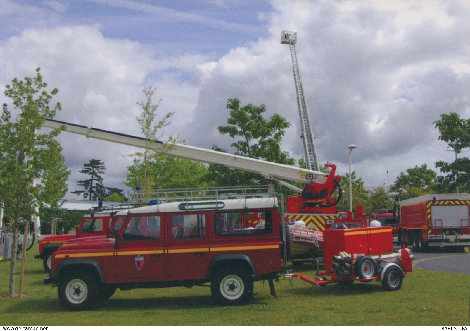 50 SAINT LO - Congrés Des Sapeurs Pompiers - Exposition De Matériel 11.06.2011 Carte N° 1 / 8 - TTB / TOP RARE - Saint Lo