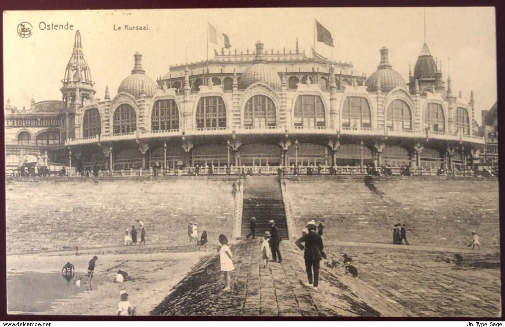 Belgique, Divers Sur CPA, Flamme OSTEND 13.7.1923 - (N098) - Flammes