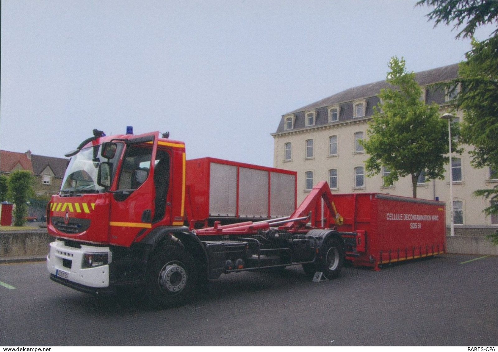 50 SAINT LO - Congrés Des Sapeurs Pompiers - Exposition De Matériel 11.06.2011 Carte N° 3 / 8 - TTB / TOP RARE - Saint Lo