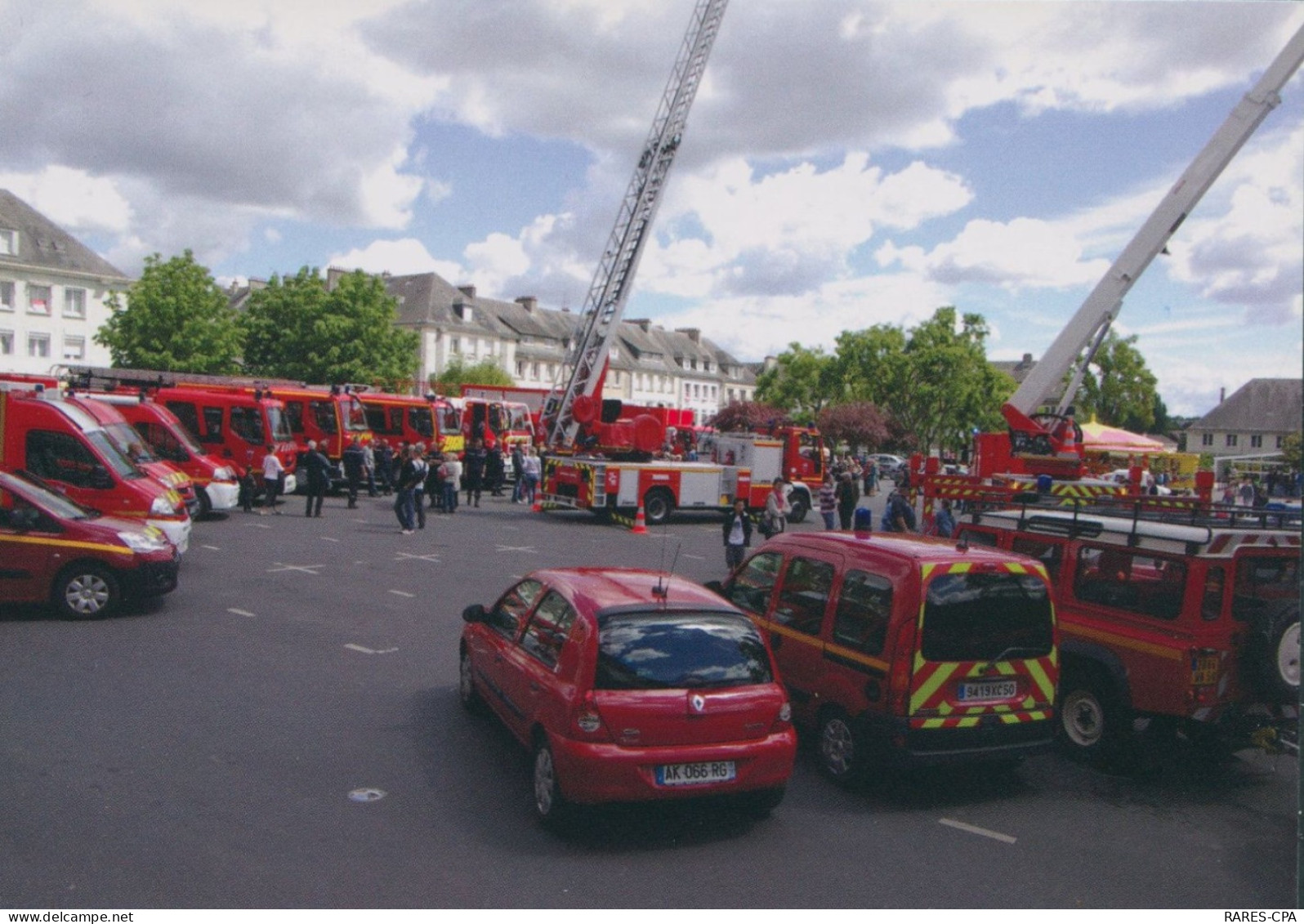 50 SAINT LO - Congrés Des Sapeurs Pompiers - Exposition De Matériel 11.06.2011 Carte N°7 / 8 - TTB / TOP RARE - Saint Lo